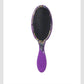 Wet Brush Bright Future Pro Detangler with a purple handle and flexible bristles for easy hair grooming