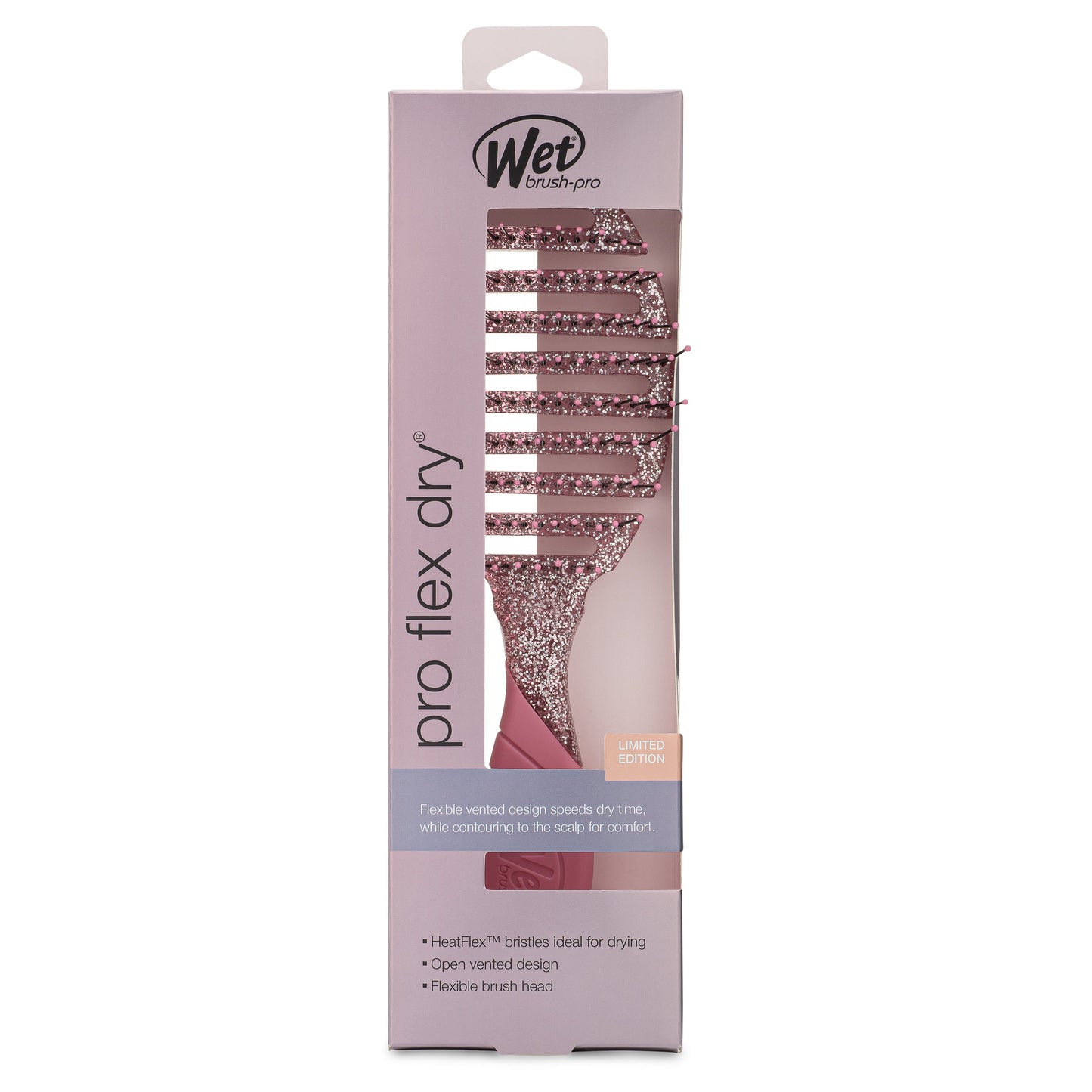 Wet Brush Flex Dry Cosmic Lava in Limited Edition with a flexible vented design for faster drying
