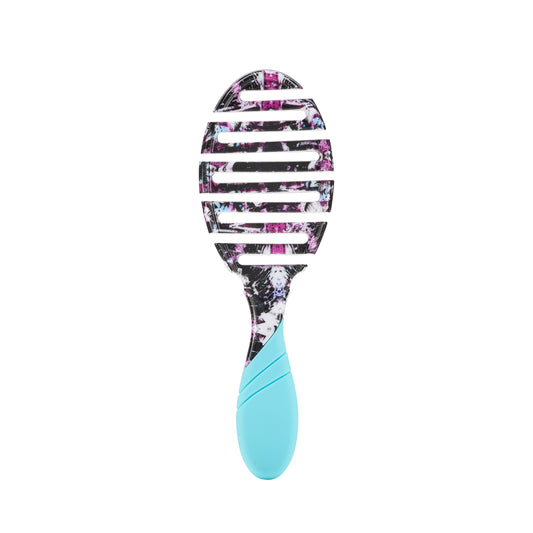 Wet Brush Flex Dry Detangler with colorful pattern for gentle detangling on wet or dry hair