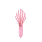 Wet Brush Go Green Curl Detangler in Pink with Flexible Bristles for Effortless Detangling