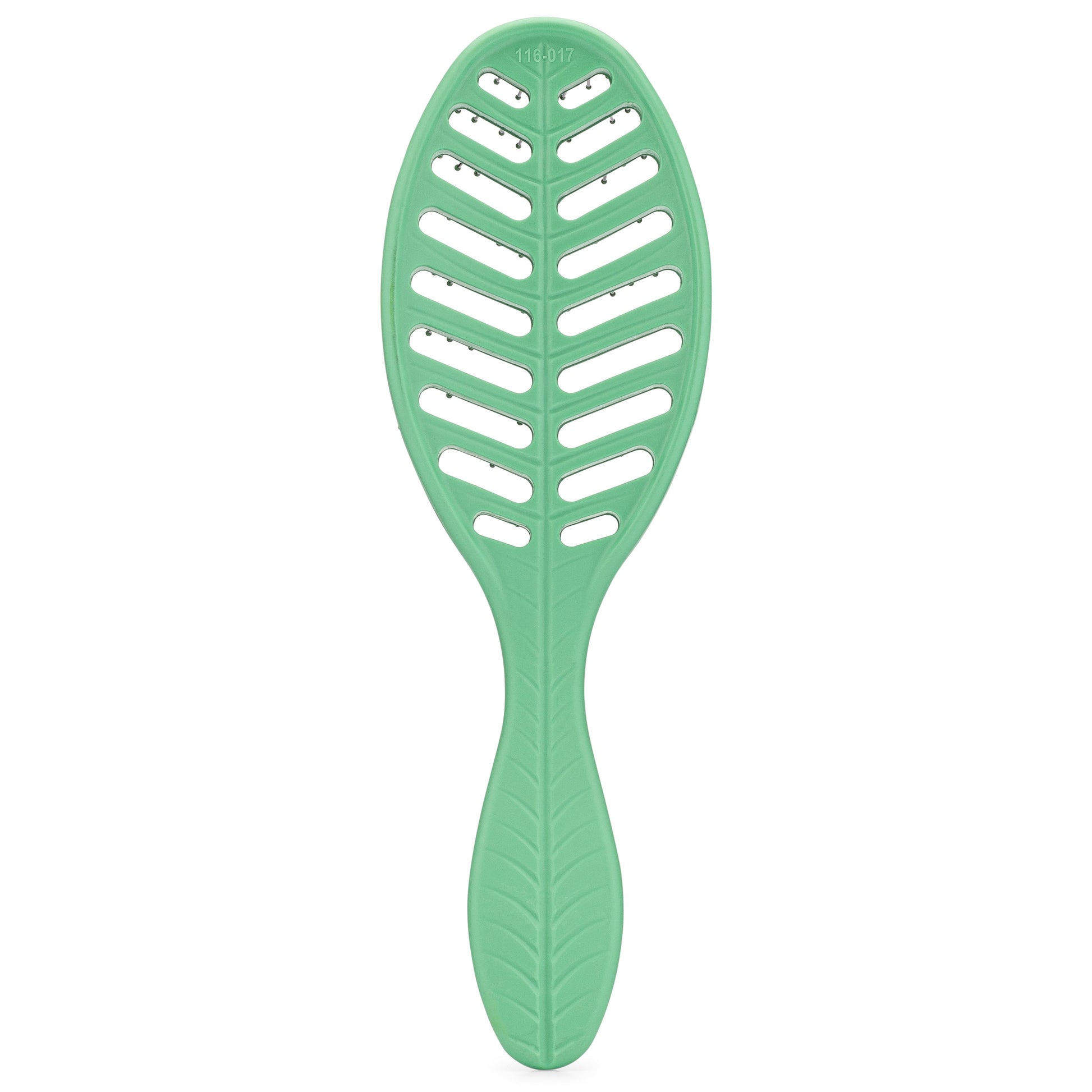 Wet Brush Go Green Detangler in Mint Green for effortless hair styling and detangling