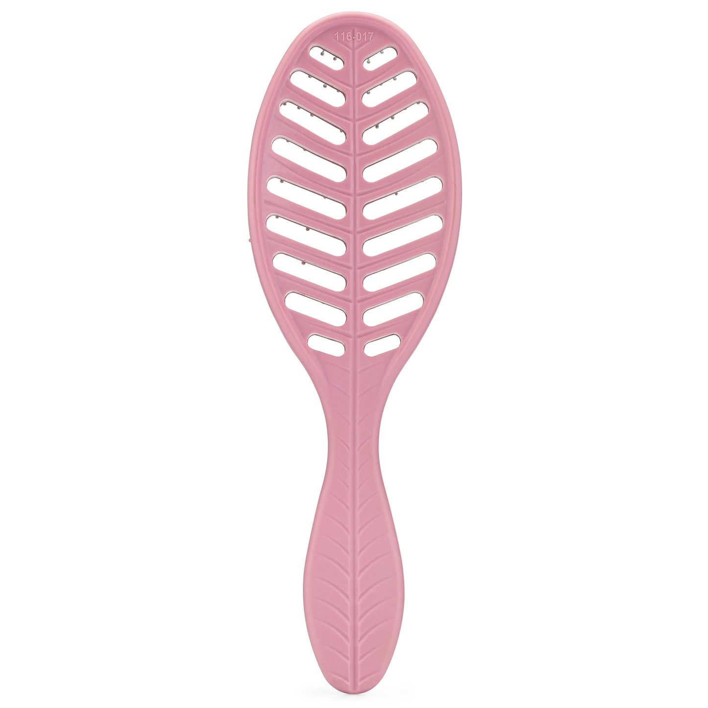 Wet Brush Go Green Detangler in pink for painless detangling and eco-friendly hair care