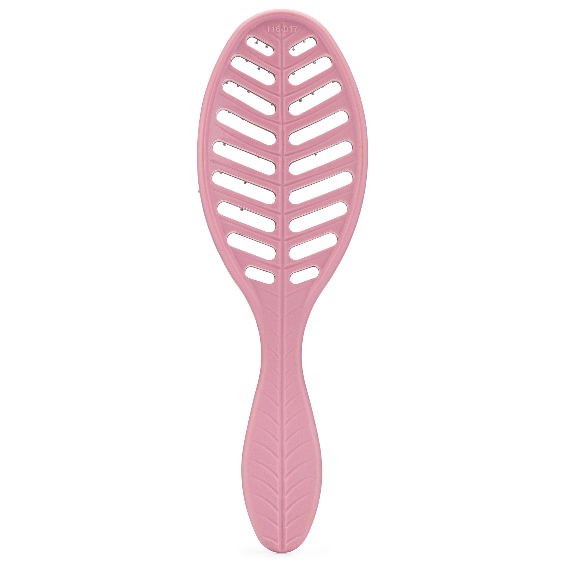 Wet Brush Go Green Detangler in pink for painless detangling and eco-friendly hair care