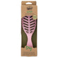 Wet Brush Go Green Detangler with a vented design for quick drying and safe for all hair types