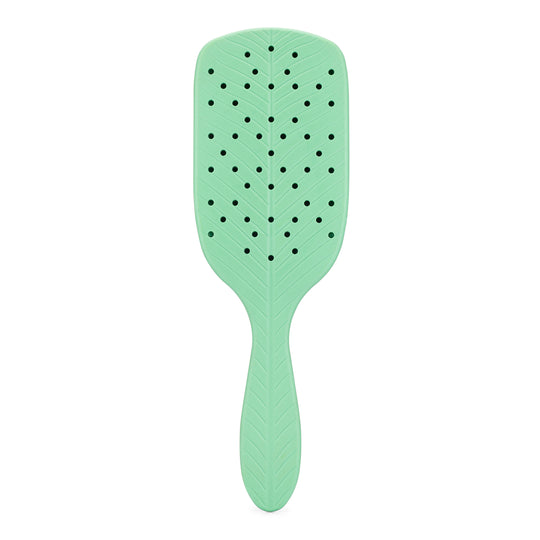Wet Brush Go Green Paddle Detangler in Mint Green for Effortless Hair Combing and Detangling