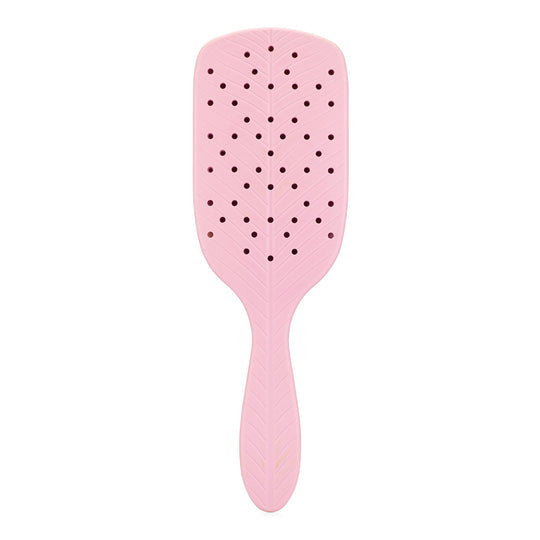 Wet Brush Go Green Paddle Detangler in Soft Pink for Gentle and Eco-Friendly Hair Care
