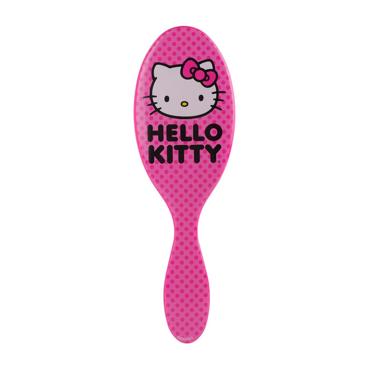 Wet Brush Hello Kitty detangler in pink with iconic Hello Kitty design and comfortable grip