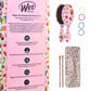 Wet Brush kids detangling brush kit with colorful design, hair ties, and accessories for easy hair management