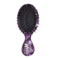 Wet Brush Mini Detangler in Purple for Effortless Detangling and Smooth Styling