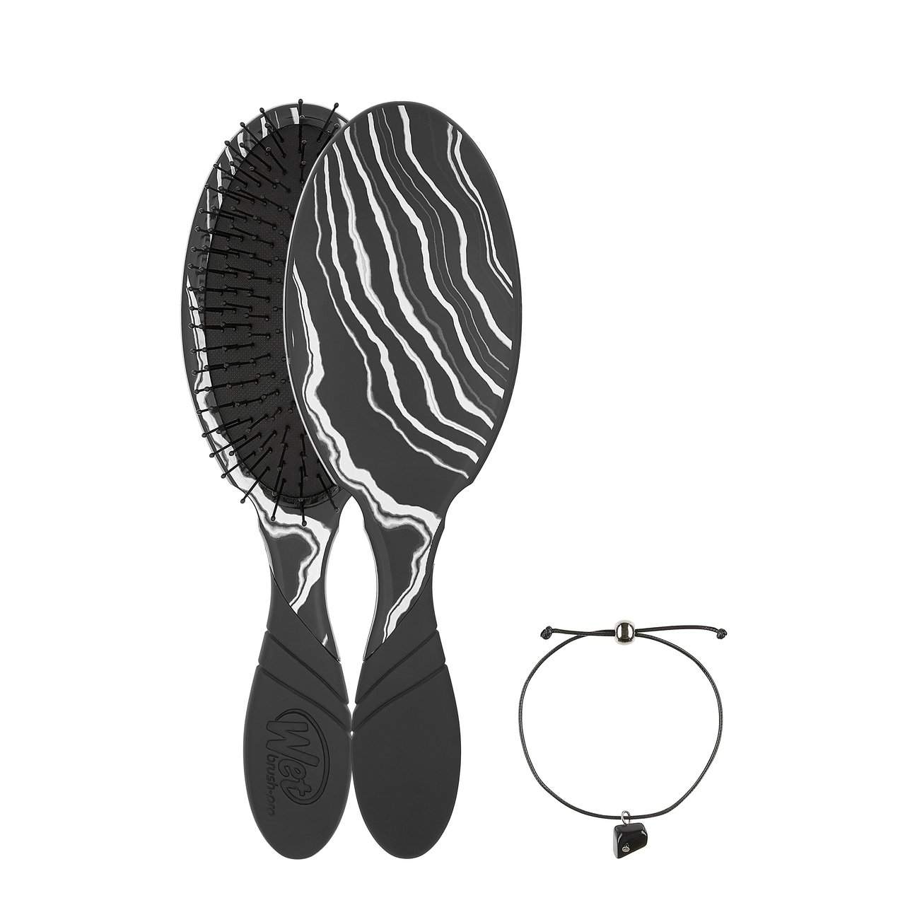 Wet Brush Mystical Crystal Detangler with a sleek black design for easy hair detangling