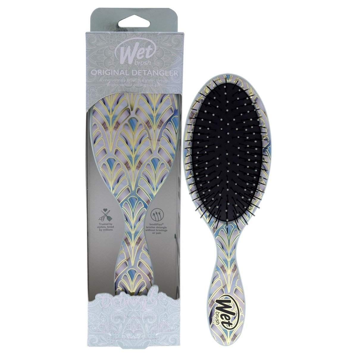 Wet Brush Original Detangler with a colorful design, perfect for pain-free hair detangling