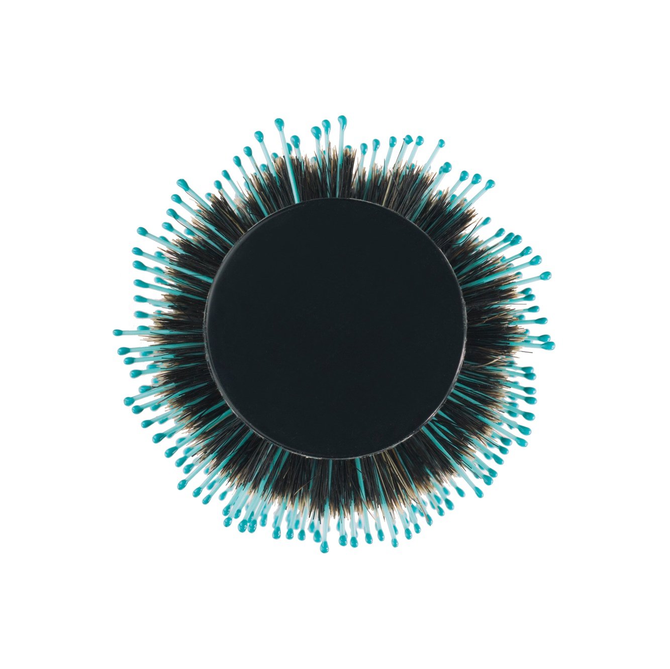 Wet Brush Pro blowout brush with a round design and unique bristle pattern for smooth styling