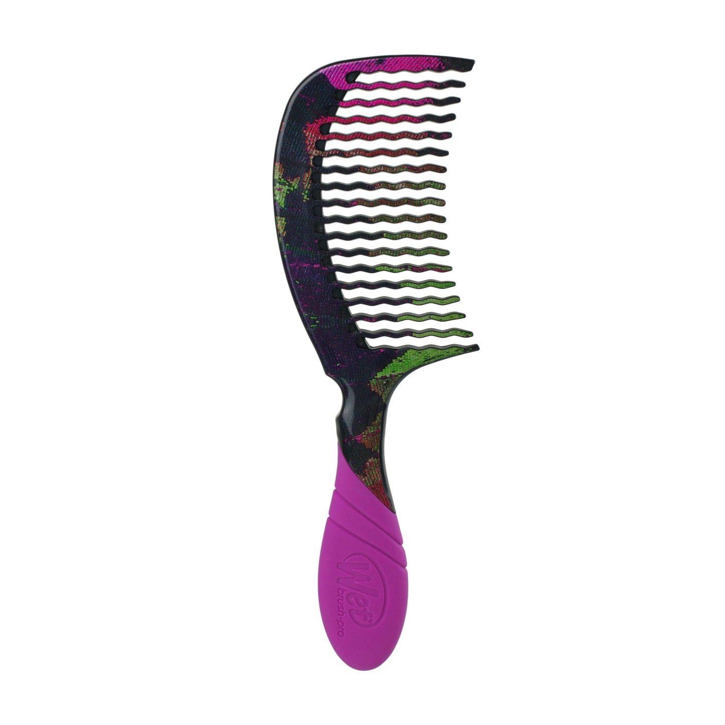 Wet Brush Pro Comb for detangling with a colorful design and ergonomic grip