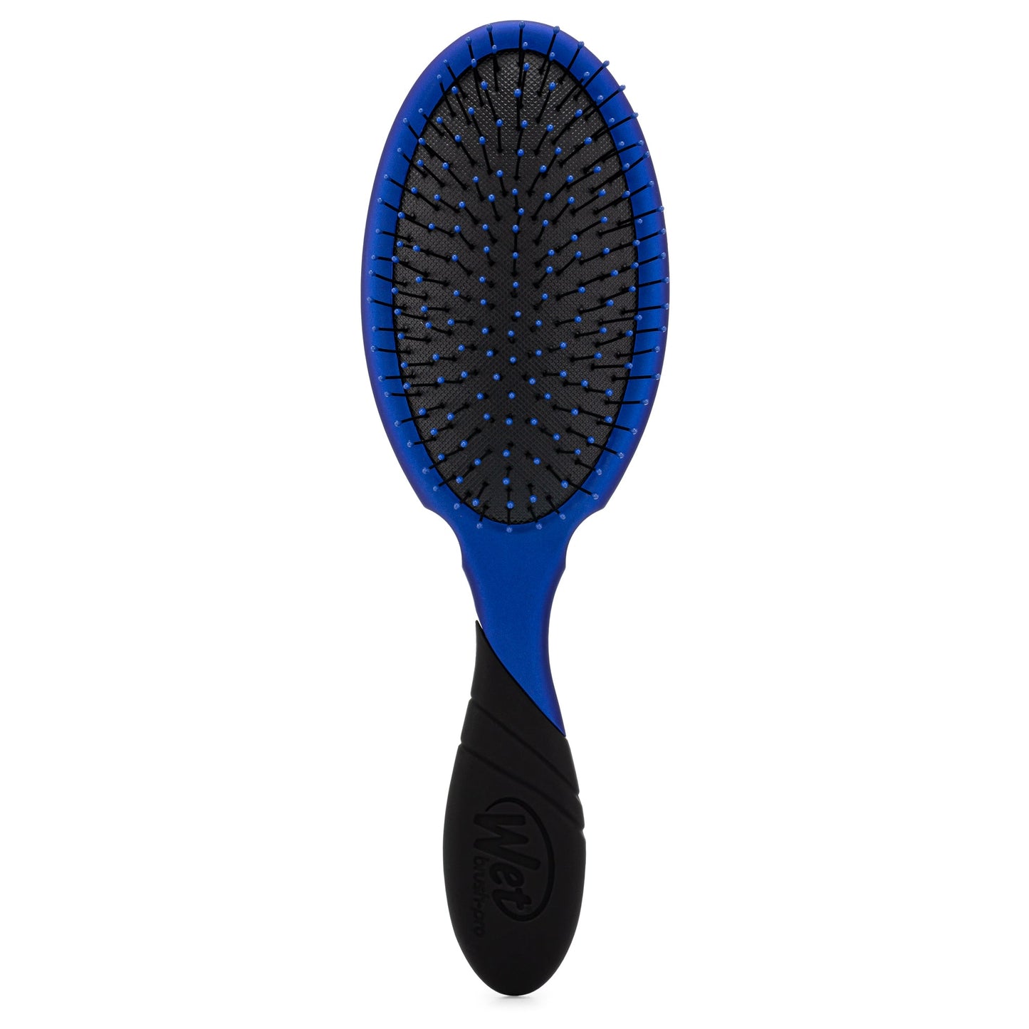 Wet Brush Pro Detangler in blue and black for easy, pain-free hair detangling