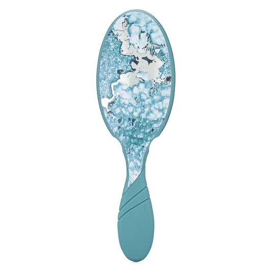 Wet Brush Pro Detangler in teal with a sleek design for easy hair brushing without damage