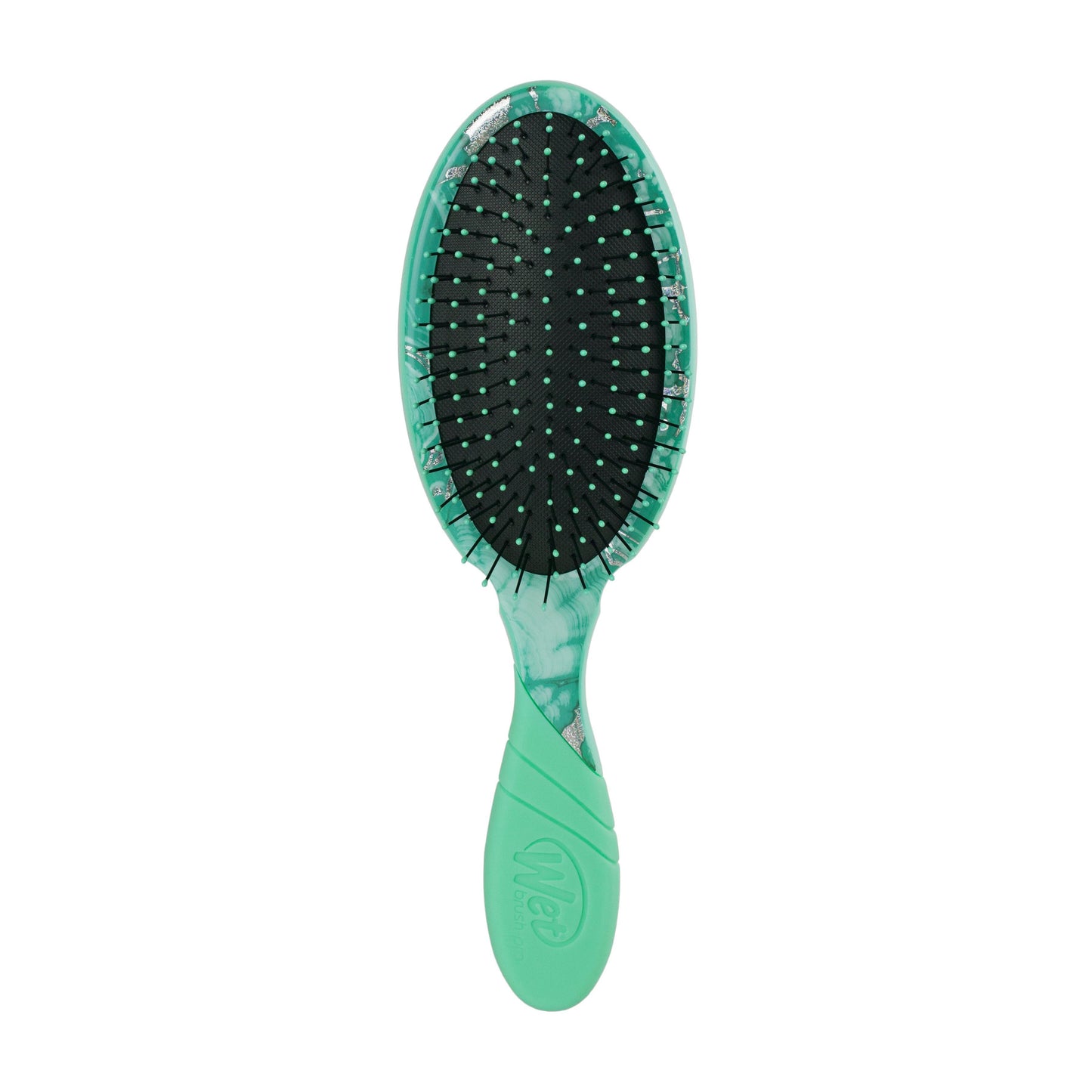 Wet Brush Pro Detangler Crackled Quartz with flexible bristles for easy hair detangling