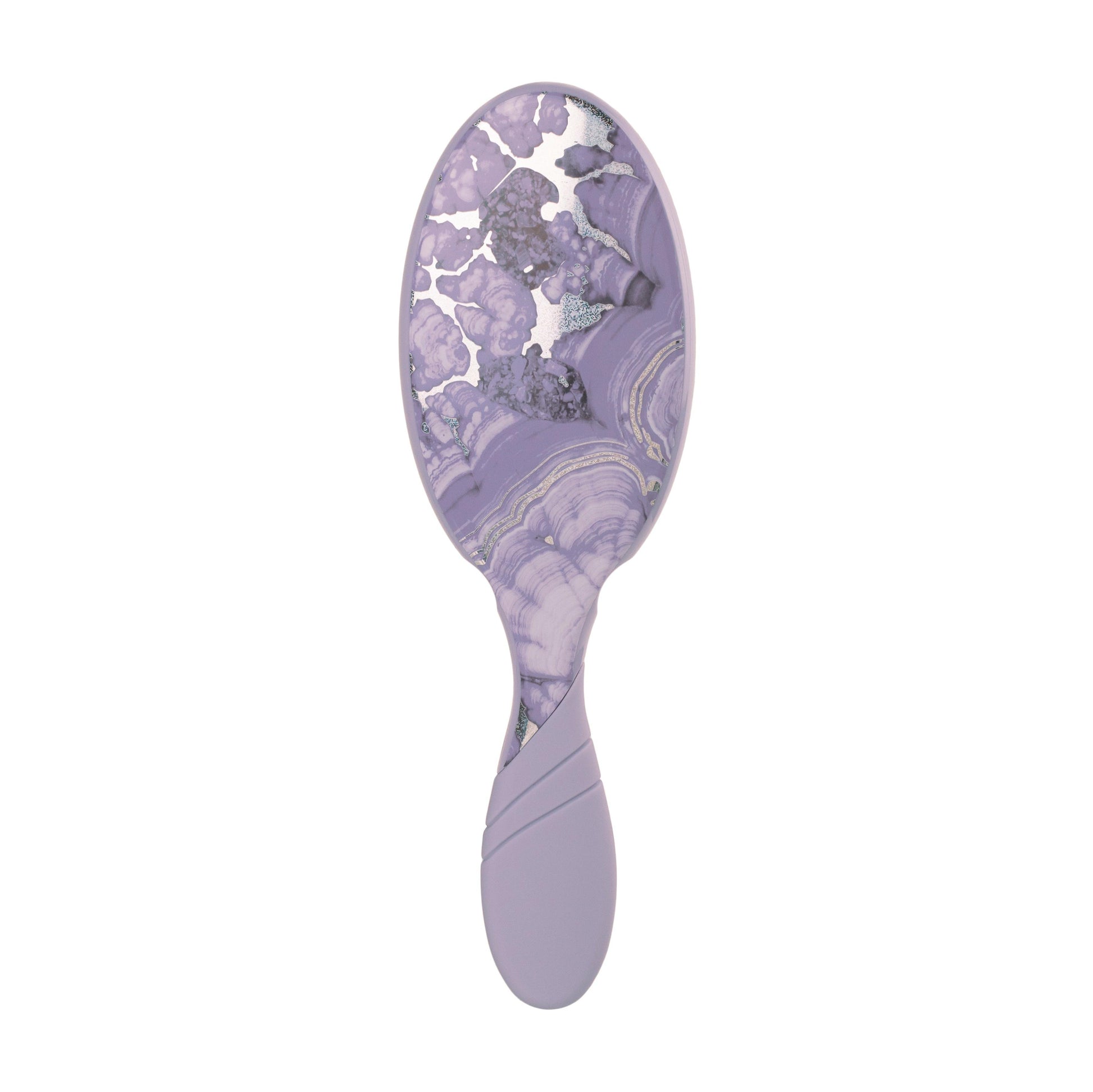 Wet Brush Pro Detangler Crackled Quartz with a stylish purple and gray design for effortless hair detangling