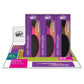 Wet Brush Pro Detangler display featuring three brushes designed for easy detangling and comfort