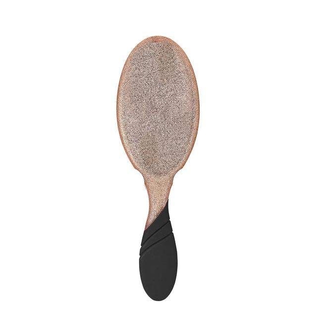 Wet Brush Pro Detangler featuring soft bristles and an ergonomic handle for easy styling