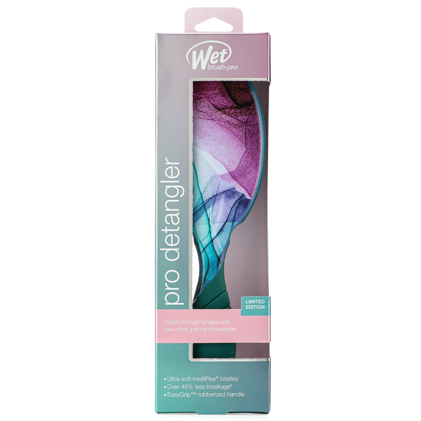 Wet Brush Pro Detangler in Limited Edition with ultra-soft IntelliFlex bristles for easy detangling