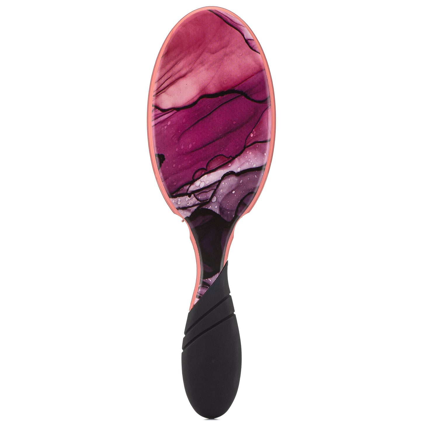 Wet Brush Pro Detangler in vibrant purple and pink design for effortless hair detangling