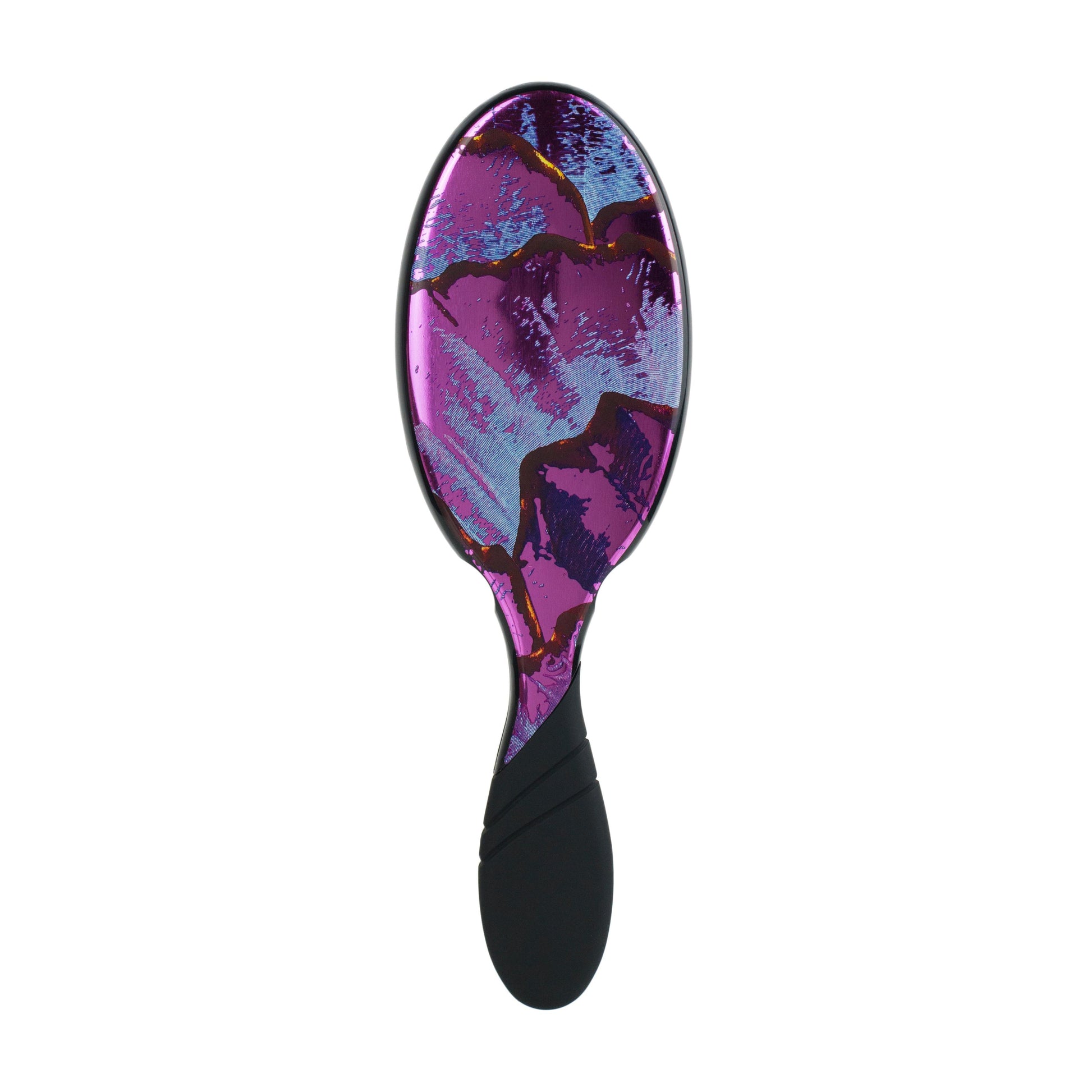 Wet Brush Pro Detangler Metamorphosis with a vibrant purple and black design for effortless detangling