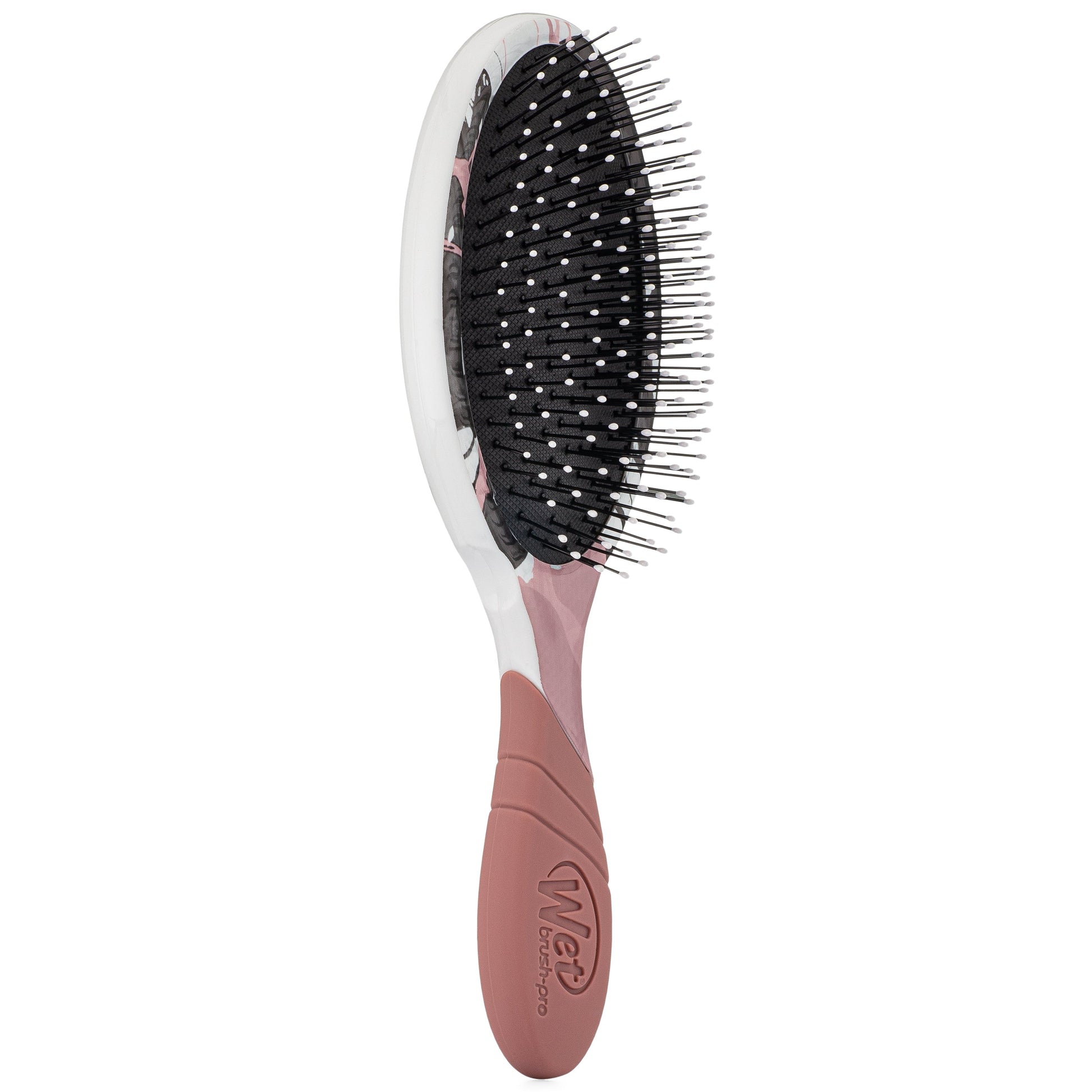 Wet Brush Pro Detangler with flexible bristles for easy, pain-free hair detangling