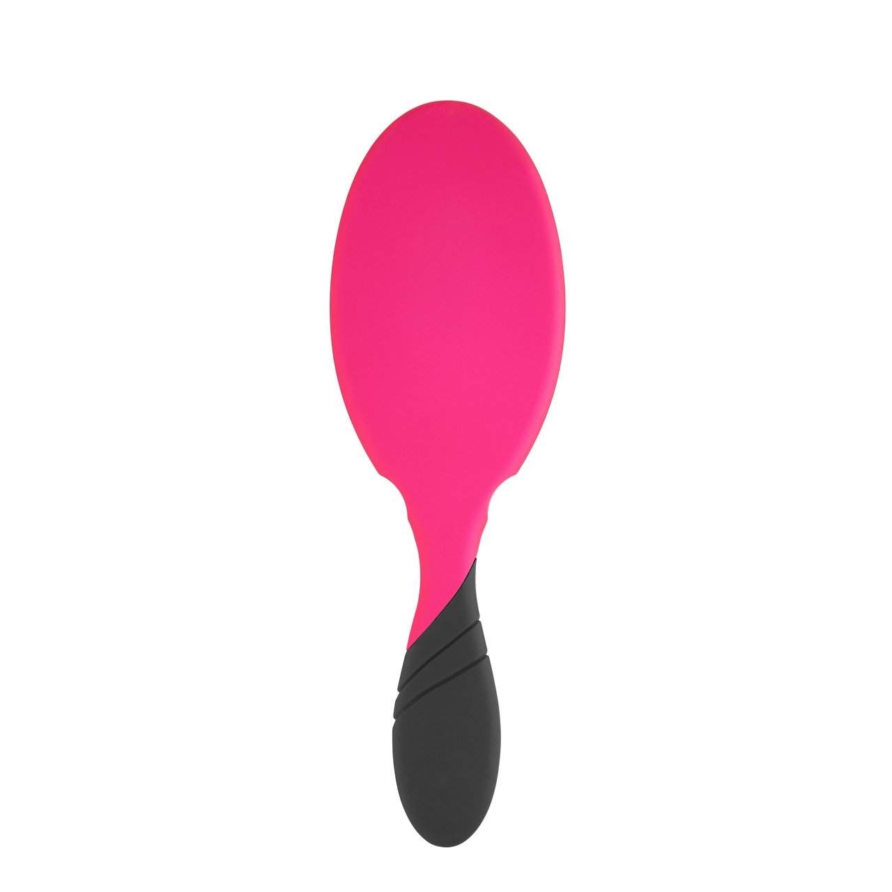 Wet Brush Pro Detangler in vibrant pink and black design for effortless knot removal