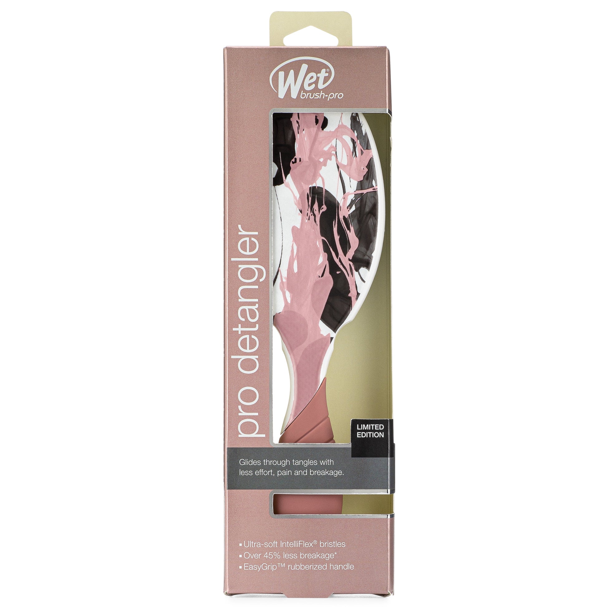 Wet Brush Pro Detangler in Limited Edition packaging for easy, pain-free brushing