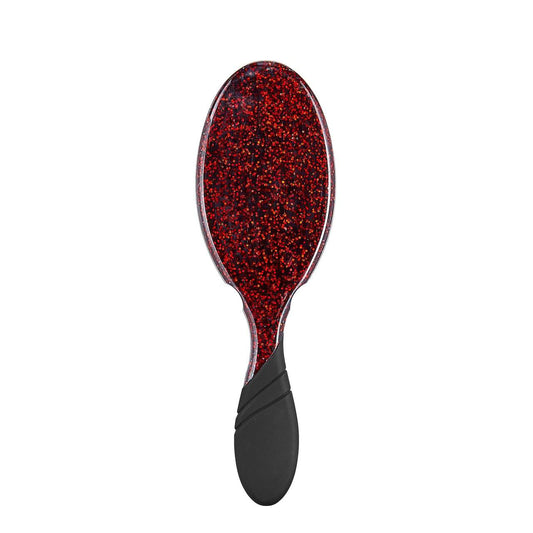Wet Brush Pro Detangler in red glitter design for easy and gentle detangling of all hair types