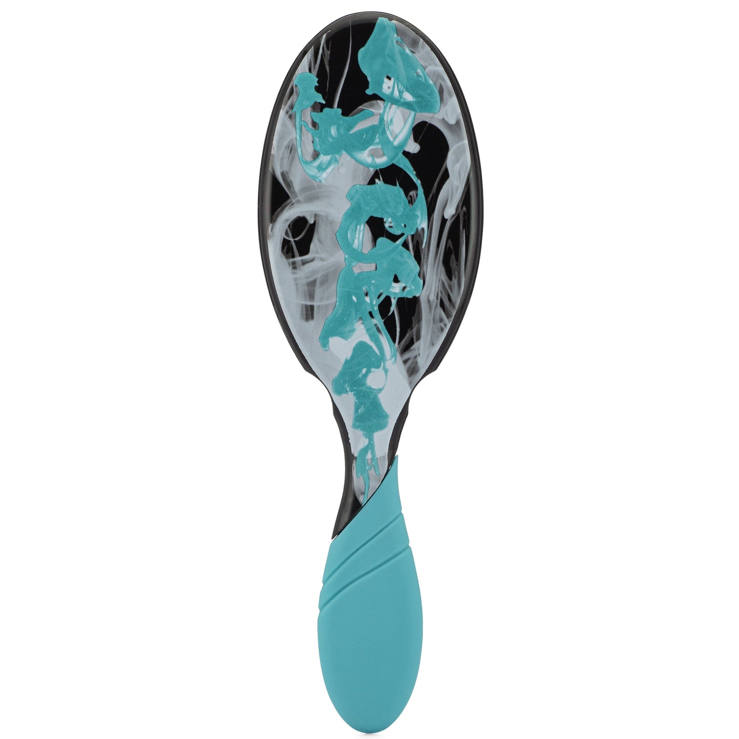 Wet Brush Pro Detangler in Black and Aqua with Unique Design for Effortless Hair Untangling