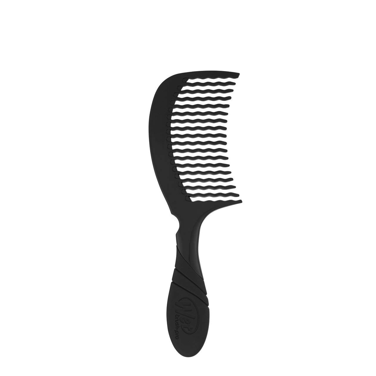 Wet Brush Pro detangling comb in sleek black design for easy hair detangling and styling