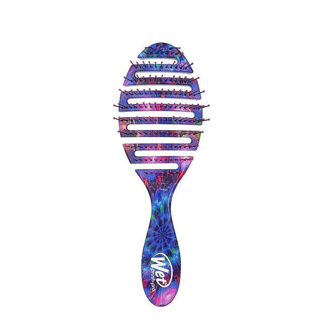 Wet Brush Pro Flex Dry Brush with colorful design for easy detangling and smooth styling