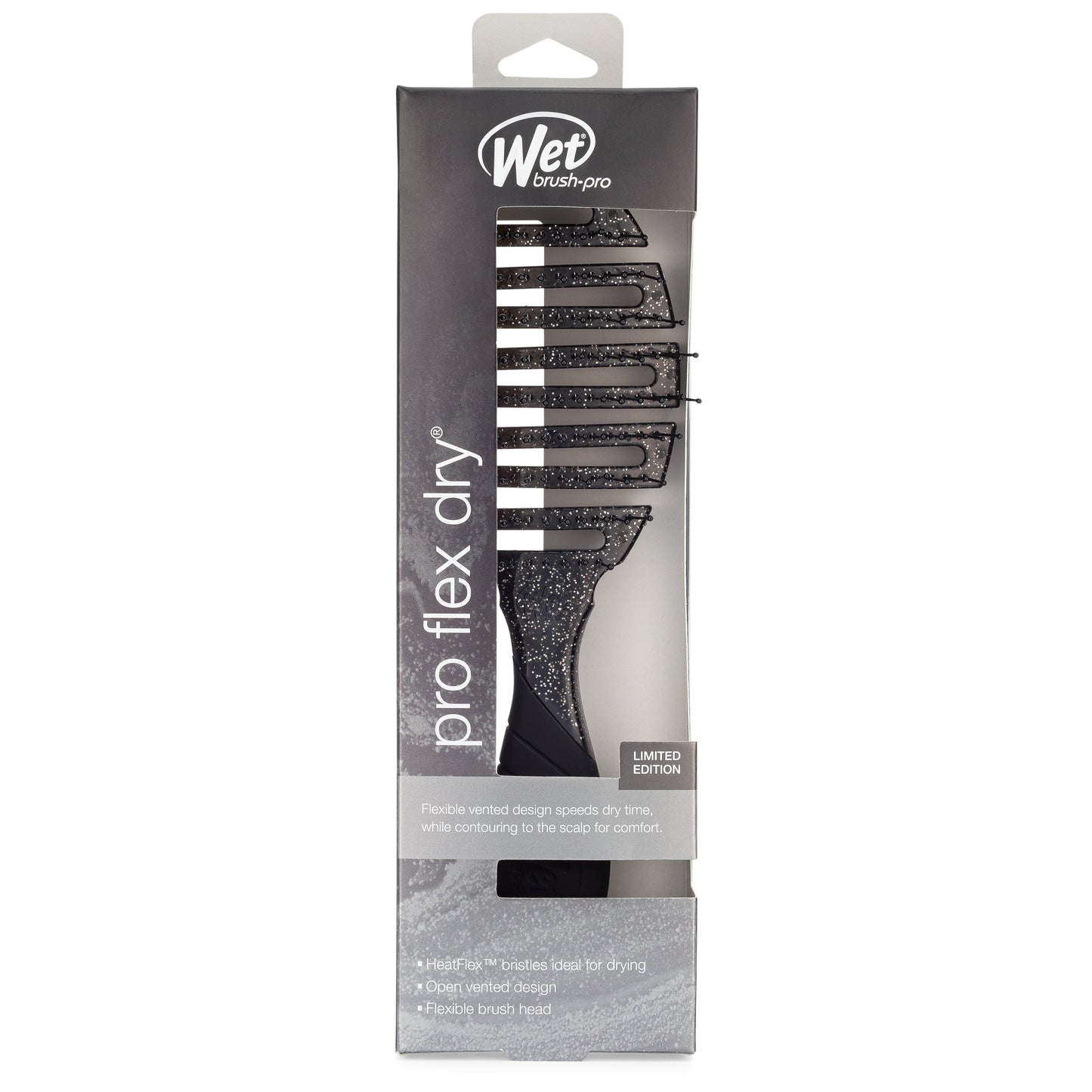 Wet Brush Pro Flex Dry Detangler in Limited Edition Packaging for Effortless Styling
