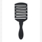 Wet Brush Pro Flex Dry Paddle in black with flexible bristles for gentle detangling