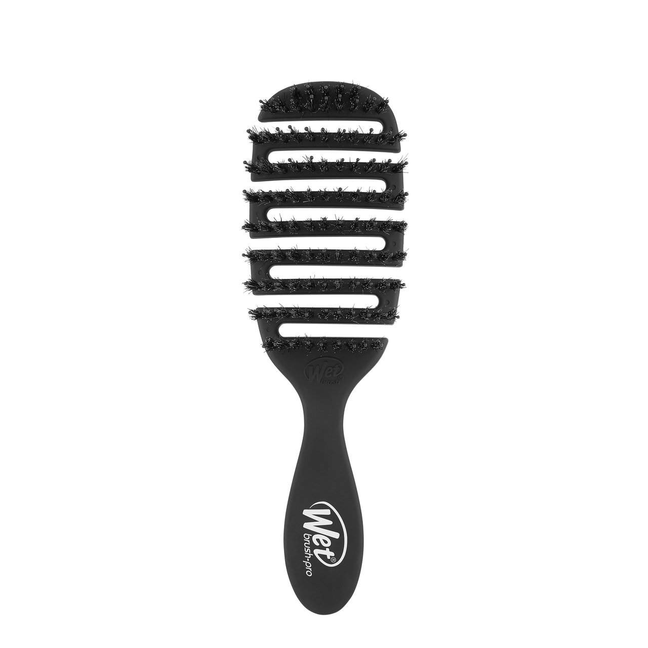 Wet Brush Pro Flex Shine Detangling Brush in black for gentle hair detangling and shine