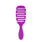 Wet Brush Pro Flex Shine Detangling Brush in vibrant purple for easy hair detangling
