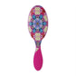 Wet Brush Pro Kaleidoscope Dreams Detangling Brush with Colorful Floral Design and Soft Grip Handle