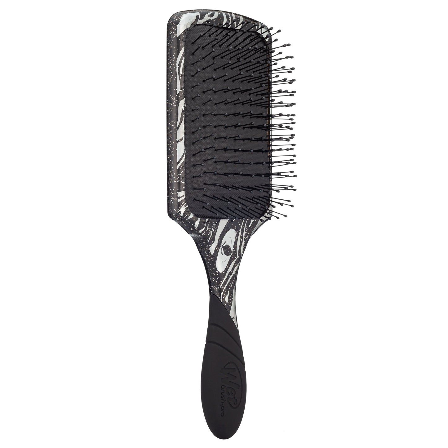 Wet Brush Pro Paddle Detangler with flexible bristles for painless detangling and added comfort
