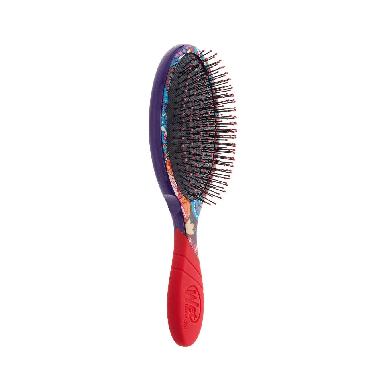Wet Brush Pro Retro Free Sixty with colorful design and flexible bristles for detangling hair easily