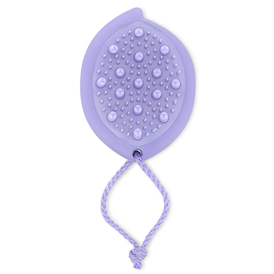 Wet Brush scalp massager in lavender with soft bristles for soothing and stimulating the scalp