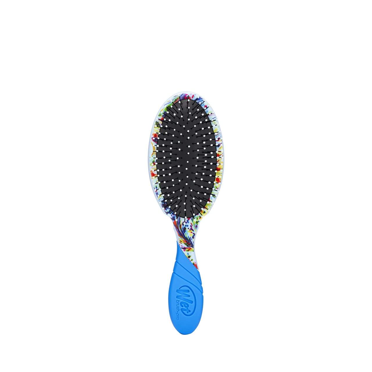 Wet Brush Vivid Dreams Pro Detangler with a colorful pattern for effortless hair detangling