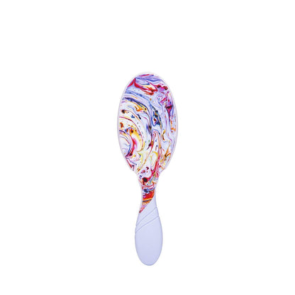 Wet Brush Vivid Dreams Pro Detangler with a colorful marbled design for effortless hair detangling