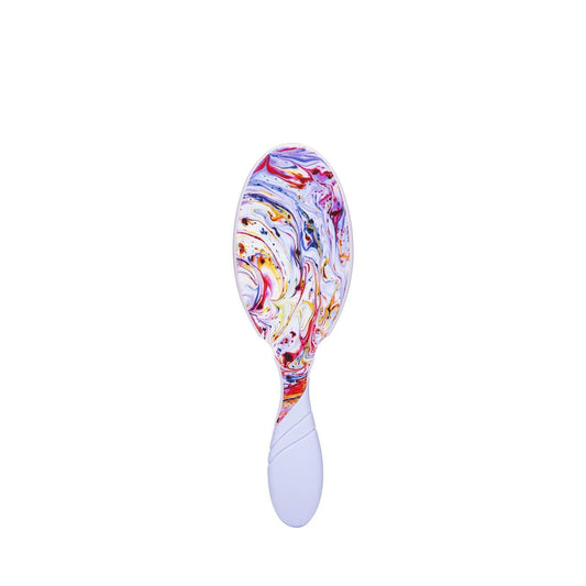 Wet Brush Vivid Dreams Pro Detangler with a colorful marbled design for effortless hair detangling