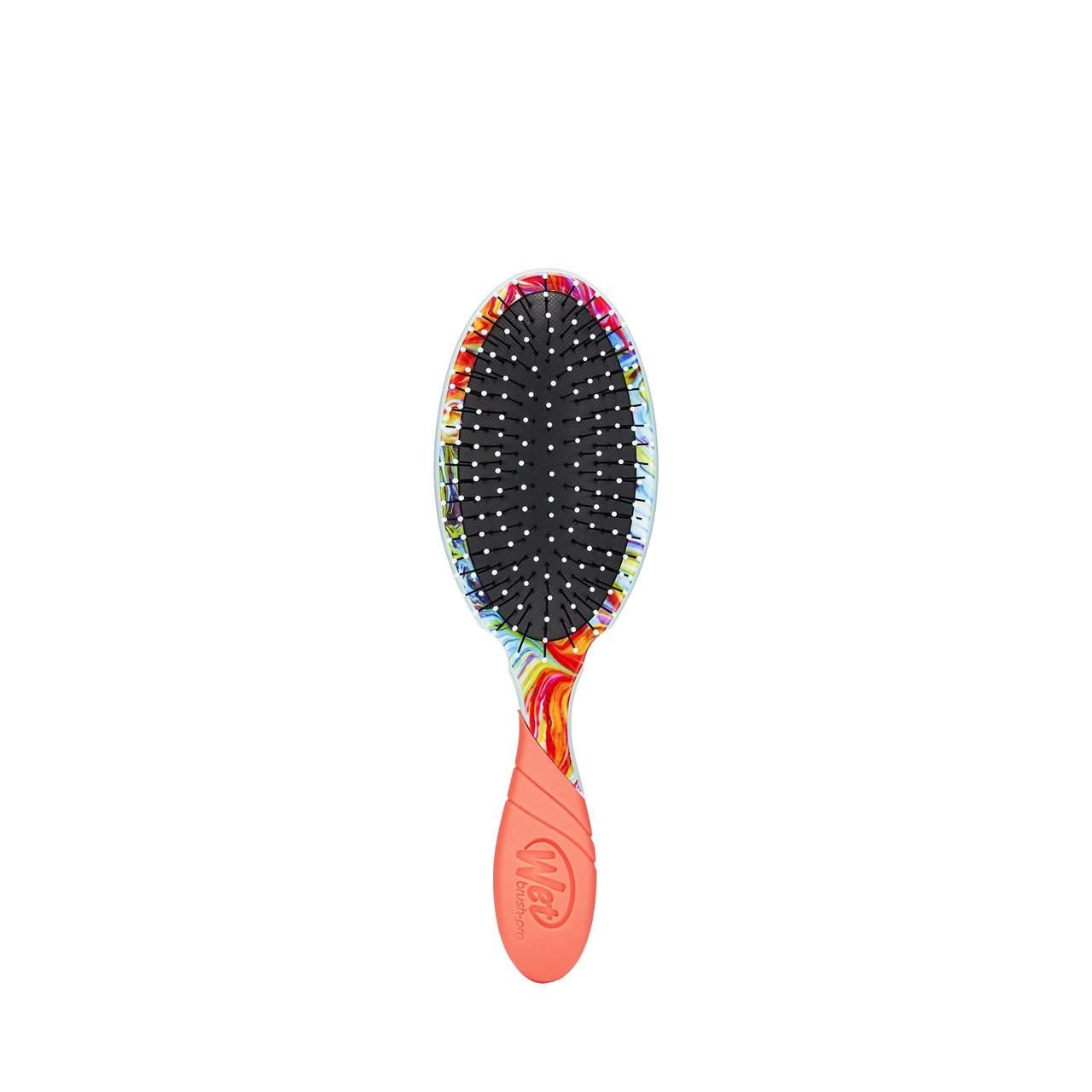 Wet Brush Vivid Dreams Pro Detangler with colorful design for pain-free styling and smoothing of all hair types
