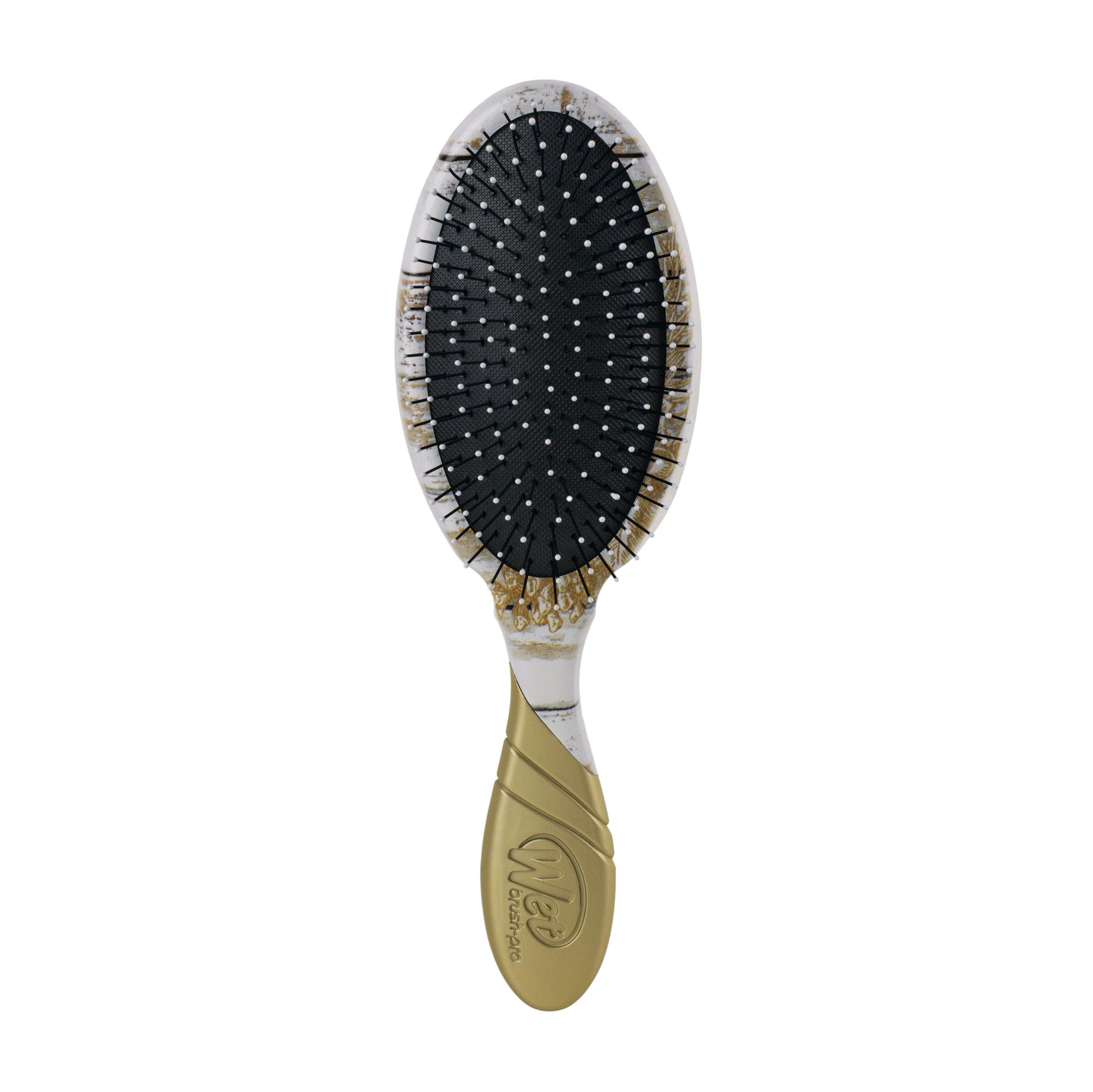 Wet Brush Winter Frost Pro Detangler with a stylish gold and black design for easy hair detangling