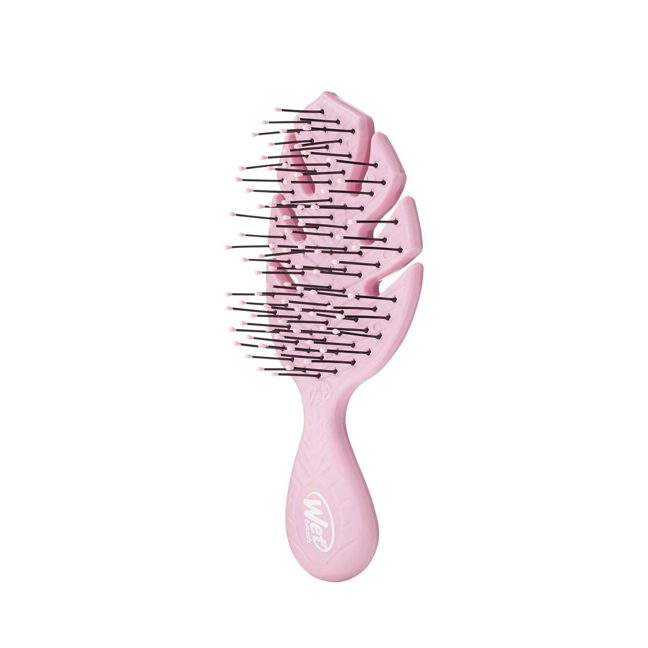 Wet Brush Mini Detangler Brush in Pink for Effortless Tangle Removal on All Hair Types
